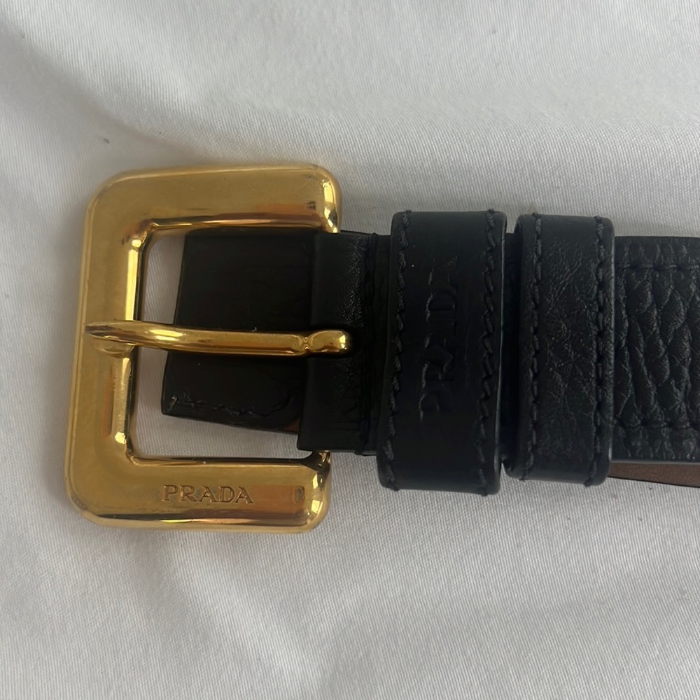 COPY - Prada belt gently used.
